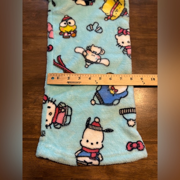 Hello Kitty & Friends Character Print Plush Sleep Pajama Lounge Pants WomensXXL - Picture 11 of 11